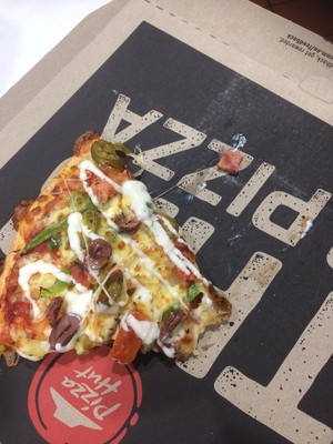 Pizza Hut Australia - Head Office Pic 3 - Veggie pizza with ham