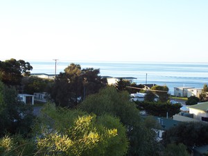 Point Turton Caravan Park Pic 3 - Overlooking the park