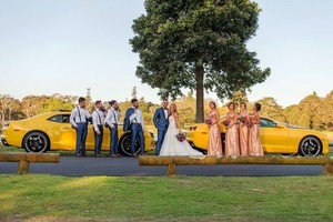 Cams Wedding Muscle Cars Pic 5