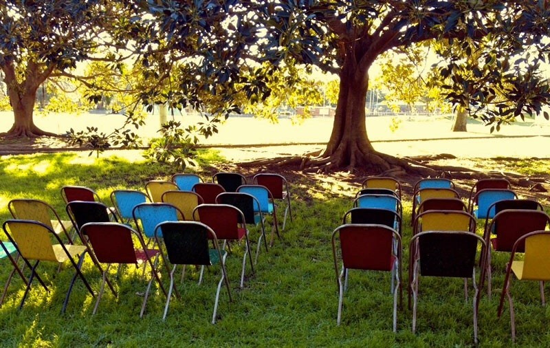 Wine barrel hire Sydney Pic 1 - 1950s Sebel chairs for hire