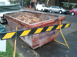 Bins Skips Waste and Recycling Sunshine Coast Pic 4 - Bins Skips Waste and Recycling 30m Skip Bin full of Cleanfill