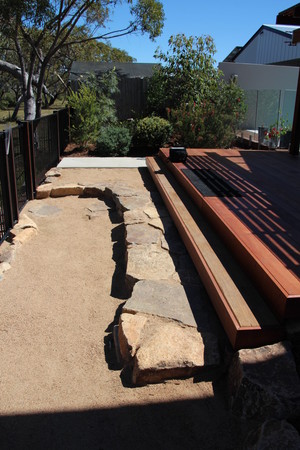 Wide Bay Native Landscapes Pic 2 - Stone steps