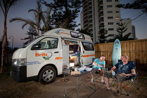 Main Beach Tourist Park Pic 3 - Main Beach popular spot for backpackers