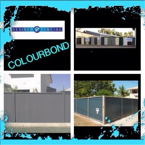 Desired Fencing Pic 2 - Colourbond PowderCoated To Your Choice