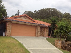 Trend Painting Solutions Pic 3 - residential roof restoration and exterior repaint before photo