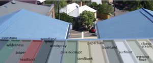 Orbit Roofing Pic 3 - variation of colours and can supply samples on request