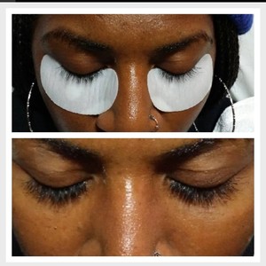 Lashes by Camille Pic 2 - Before and after