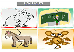 LALI Service (Language & Literacy Intervention Service) Pic 2 - Resources to teach syllables