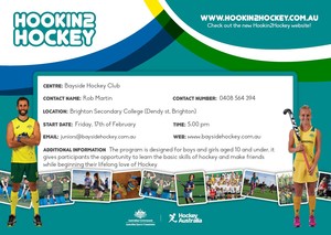 Bayside Hockey Club Pic 2 - Hook In 2 Hockey