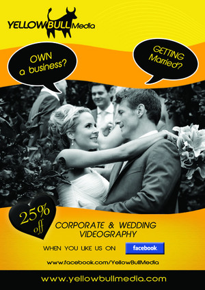 YellowBull Media Pic 2 - Own a business or getting married Like us on Facebook to recieve 25 offhttpswwwfacebookcomYellowBullMedia