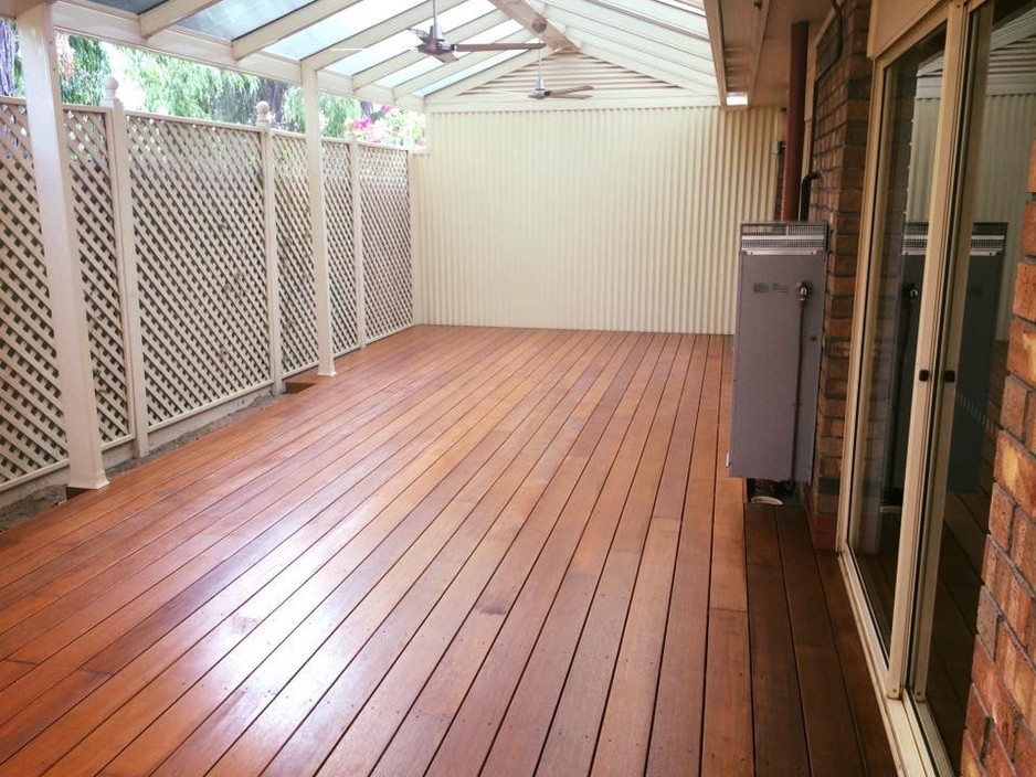 Elite Decks and Pergolas Pic 1 - 140mm Merbau Decking