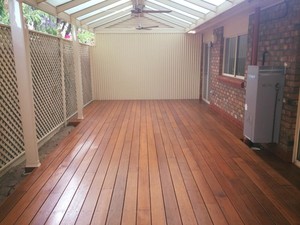 Elite Decks and Pergolas Pic 3 - 140mm Merbau Decking