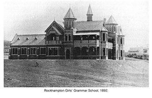 Rockhampton Girls Grammar School Pic 2 - Opened in 1892