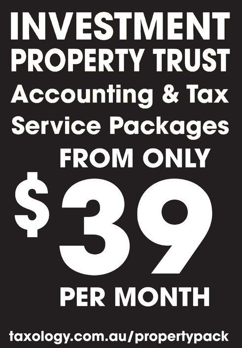 Taxology Pic 1 - Fixed fee ongoing service packages for property investors