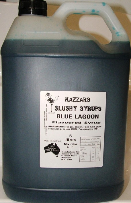 Kazzar's Slush Syrups Pic 1