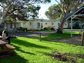 BEACHSIDE CARAVAN PARK Pic 1 - Beachside Caravan Park Cabins Normanville Fleurieu Peninsula South Australia