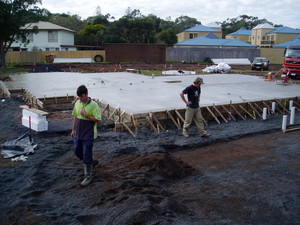 Phillip Island Concreting Service Pic 4 - townhouse slab1