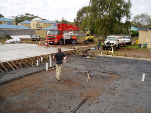 Phillip Island Concreting Service Pic 3 - townhouse slab2