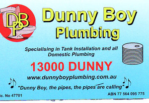 Dunny Boy Plumbing Pic 2 - Dunny Boy Plumbing