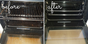 Handypal Cleaning Services Pic 4 - Oven cleaning before and after