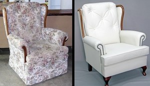 Maxwell's Furniture Restorations Pic 3 - Modernise your favourite chair