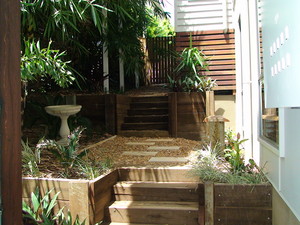 Top Gun Landscaping Pic 5 - Retaining walls and steps