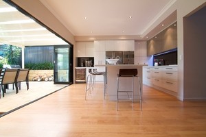 Nouvelle Kitchens Pic 2 - Kitchen with bifold doors