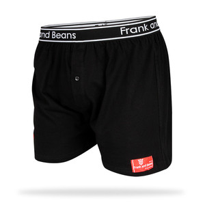 Frank and Beans Underwear Pic 3 - Black Mens Boxer Shorts Buy Online