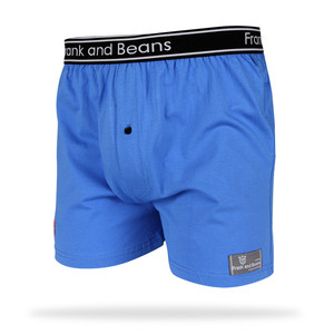 Frank and Beans Underwear Pic 4 - Blue Mens Boxer Shorts Buy Online