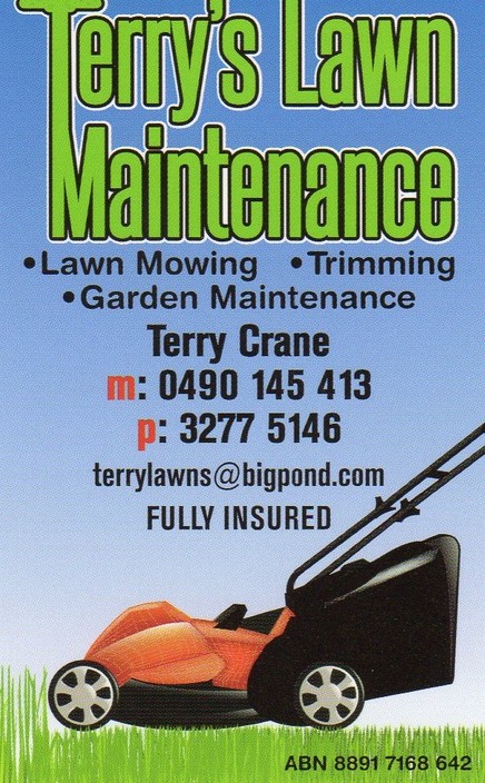 Terry's Lawn Maintenance Pic 1 - Your local mower man