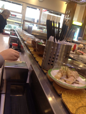 Todai Sushi King Pic 3 - The train of the sushi train