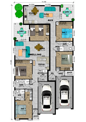 Dual Income Properties Pic 2 - Plan 1