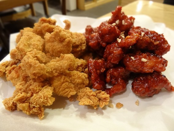 NaruOne Korean Restaurant Pic 1 - Boneless Fried Chicken Half and Half 33