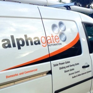 Alpha Gate Automation Pic 1 - Look out for one of vans in a suburb near you