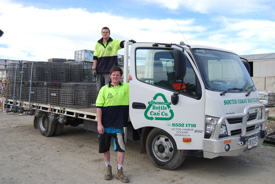 South Coast Recycling & Scrap Metal Co Pic 1 - We offer a recyclables pickup service to businesses throughout the Southern Fleurieu