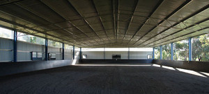 TasTech Building Systems Pic 2 - Open Front Riding Arena