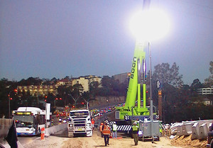 Lunar Lighting Pic 3 - Mobile Roadwork Lighting