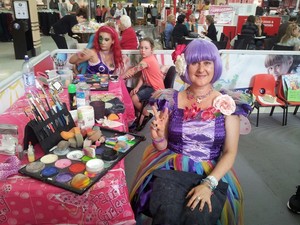 Fizzy Face Painting Pic 4 - Fizzy Face Painting at Sale Shopping Centre Mirvac Centre Sale Easter 2013