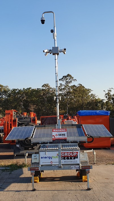 SEME Solutions Pic 1 - Solar Powered Mobile CCTV