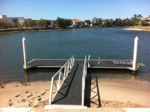 Aqua Construction Pty Ltd ( Marine division ) Pic 2 - Clean and serviced pontoon