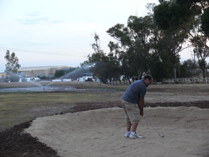 West Golf Club Bacchus Marsh Pic 2 - our new bunker on the 7th