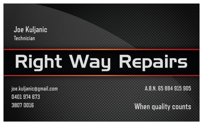 Right Way Repairs Pic 1