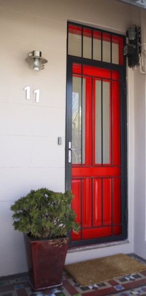 Australian Powder Coaters Pic 5 - Security Door