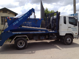 Skip Bin Guys Pic 2 - Truck All sizes Bin Hire