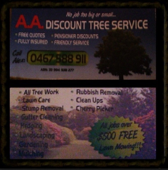 AA Discount Tree Services Pic 1