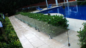 Dimension One Glass Fencing Pic 3 - Frameless 12mm Glass Pool Fence