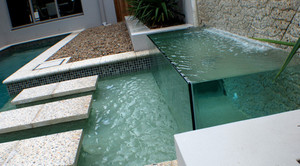 Dimension One Glass Fencing Pic 5 - Water Feature Glass Walls