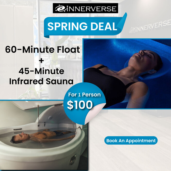 Innerverse Float & Wellness - Sth Bank Pic 1 - Spring Deal