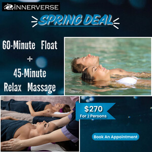 Innerverse Float & Wellness - Sth Bank Pic 4 - Spring Deal