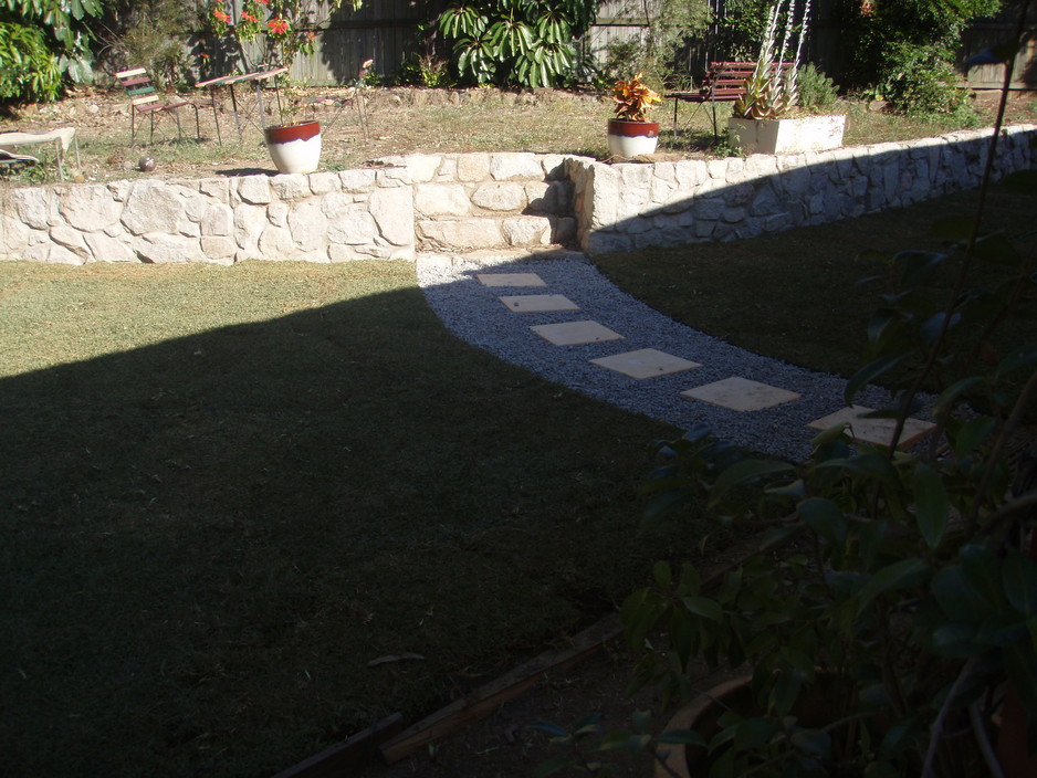 Shade Pro Landscaping Pic 1 - The bottom half of a yard makover